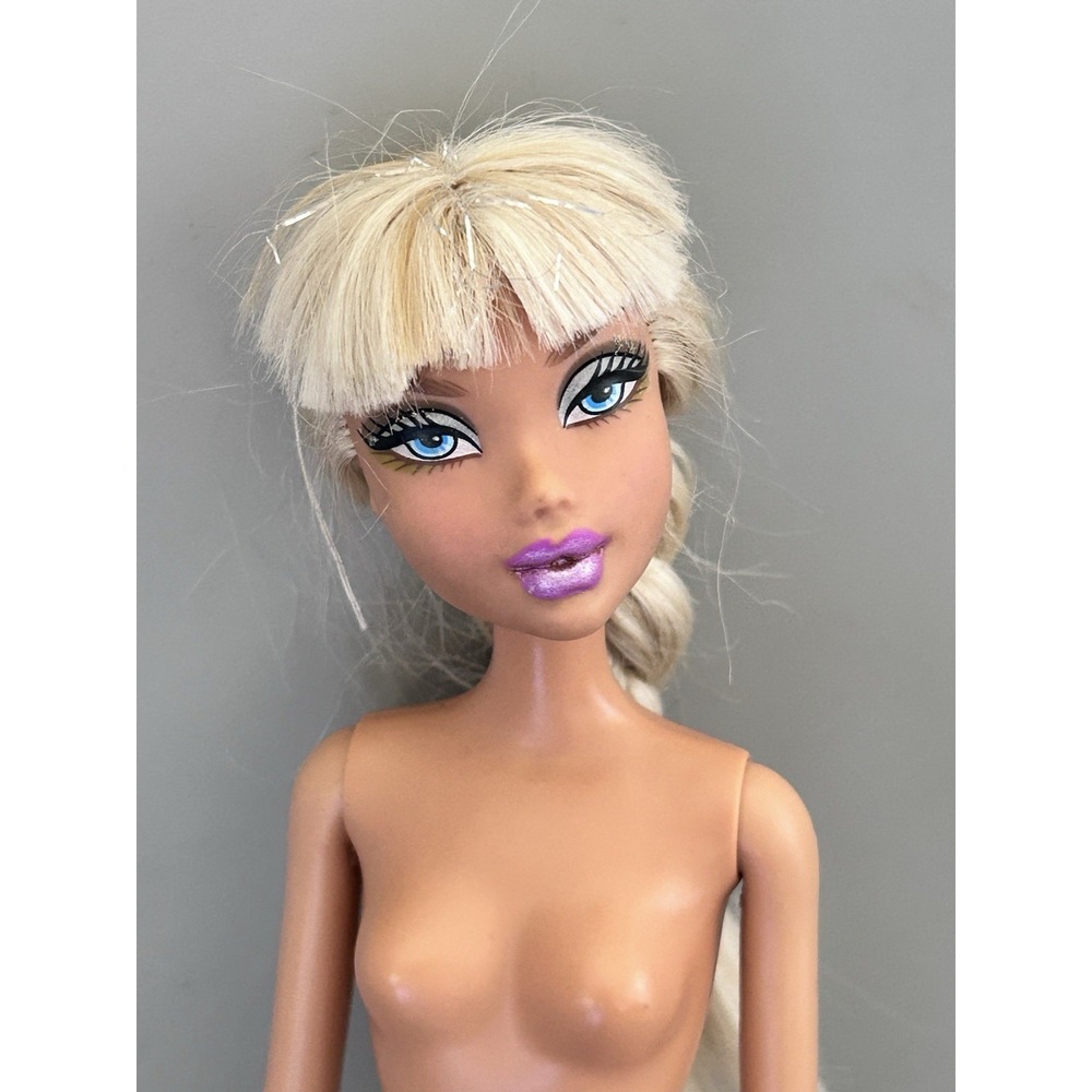 Barbie My Scene Icy Bling Kennedy Doll Sparkling Tinsel Hair 1999